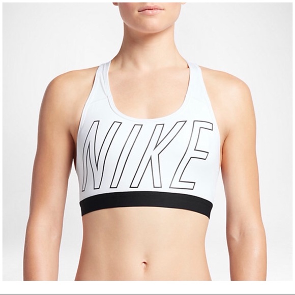 nike classic logo sports bra